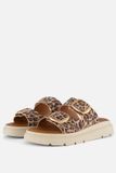 Tamaris Damen Pantolette M2723942 in braun