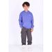 B.Nosy rechtvallende sweater met backprint - blauw