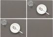 Wicotex Luxe Placemats Plain - Set van 12 - Gris foncé - 43 x 30 cm
