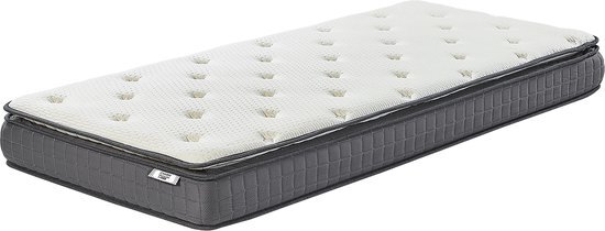 Beliani Traagschuimmatras 90 x 200 cm stevig CHARM 90 cm / 20 cm