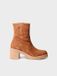 Toni Pons Bottines en suède pour femmes à talon large | PIANI-SY