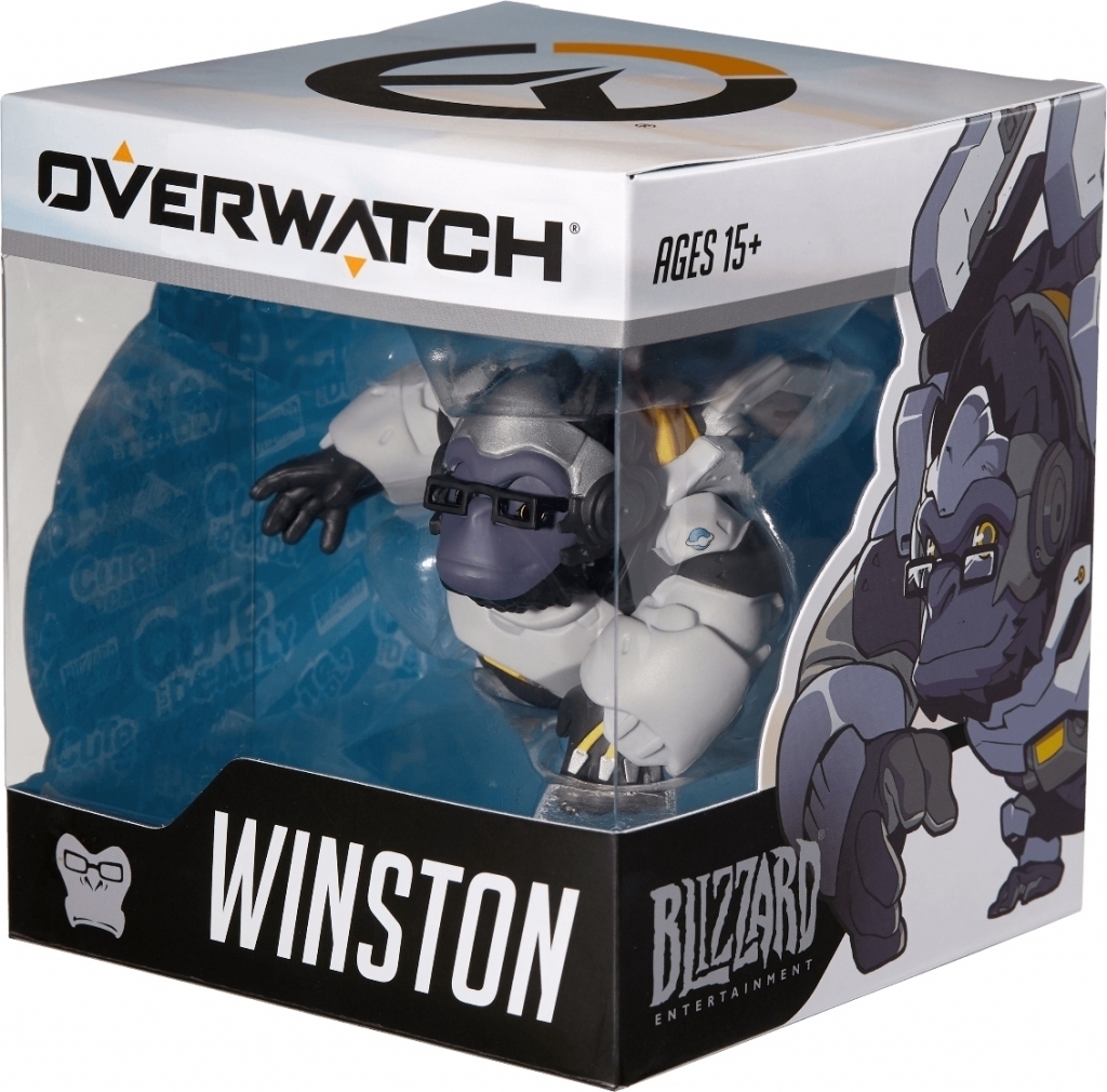 Blizzard overwatch - cute but deadly winston figure Merchandise