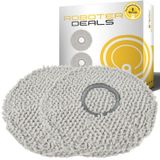 Ecovacs Lingettes, tampons de rechange et un jeu de deux serpillières pour l'Ecovacs Deebot X2 COMBO