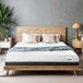 TANHK Wave Matras, traagschuim, wit (130 x 200)
