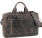 Kangaro Roberto Romano Laptoptas PALERMO Bruin Leer 41x28x8cm
