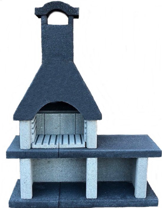Intergard Barbecue beton houtskool bbq Venezia nr. 1 (200x150x50cm/530kg)