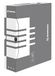 DONAU 7660301FSC-13 Archiefdoos van gerecycled karton, 20-pack, A4/8 cm