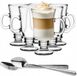 Glasmark Irish Coffee Glazen Set 6x 200ml met Lange Lepels