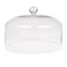 Olympia Glazen taartstolp, 285 (Ø) x 200(H)mm, helder glas met hoge helderheid, beschermt zelfgemaakte taarten, compatibel met CS013 basis (apart verkrijgbaar), CS014