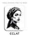 Pencil Eclat Pencil Drawing Practice Book - Mastering Geometric Portraits, Cultural Headwraps, and Textured Jewelry Rendering