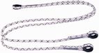 Deltaplus LO147150 Dubbele lus van gevlochten touw - 1,5 M, wit, maat 1,50 m