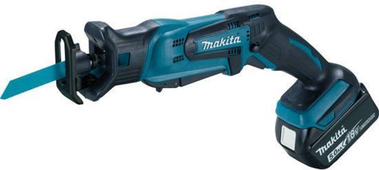 Makita DJR183RT1J 18V Accu Reciprozaag Set (1x 5.0Ah) - Snelwissel