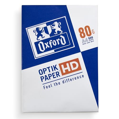 Oxford A4 Papier - 80 g/m² - 500 Vel - Wit