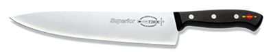 F. DICK Superior koksmes, keukenmes (mes met lemmet 26 cm, X55CrMo14 staal, roestvrij, 56° HRC) 84447262, zwart