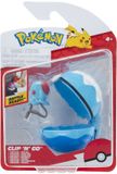 Jazwares Pokémon Clip'n'Go Tentacool & Dive Ball Mini-Figuur