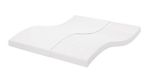 VidaXL Schuimmatras 7 Zones Queensize Wit 160x200x10 cm