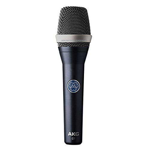 AKG C7 condensatormicrofoon - matgrijs-blauw