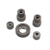 Axial Transmission Metal Gear Set: LCXU, meerkleurig