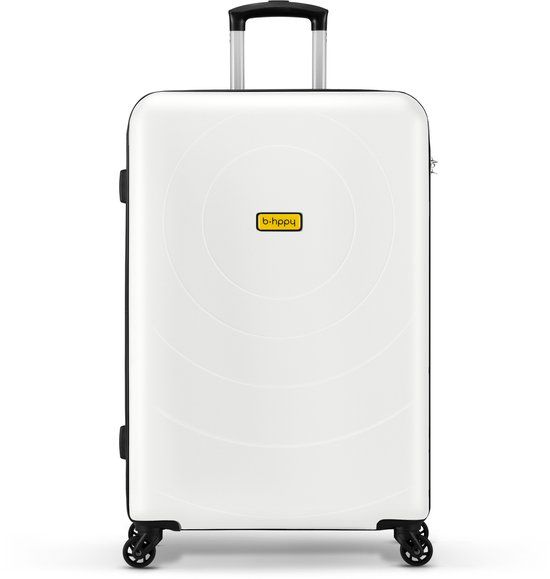 BHPPY Seashell Reiskoffer Groot 76x49x29cm - Lichtgewicht koffer met 95L inhoud - Hardcase - Cijferslot - Unisex