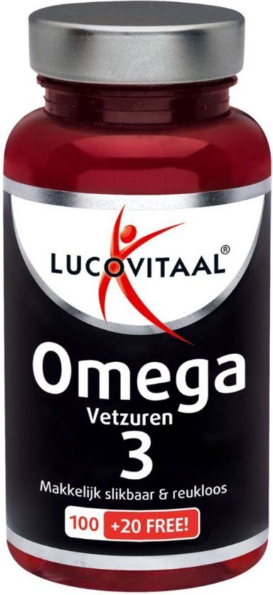 Lucovitaal Omega 3 Vetzuren Capsules - 120 mg - 1 stuk(s)