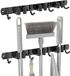 Porte-brosse et brosse à vapeur - Gain de place - 1 pièce - 34 cm
