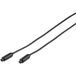 Vivanco 46/40 10 InfiniBand en Glasvezelkabel 1 m Toslink ODT Zwart
