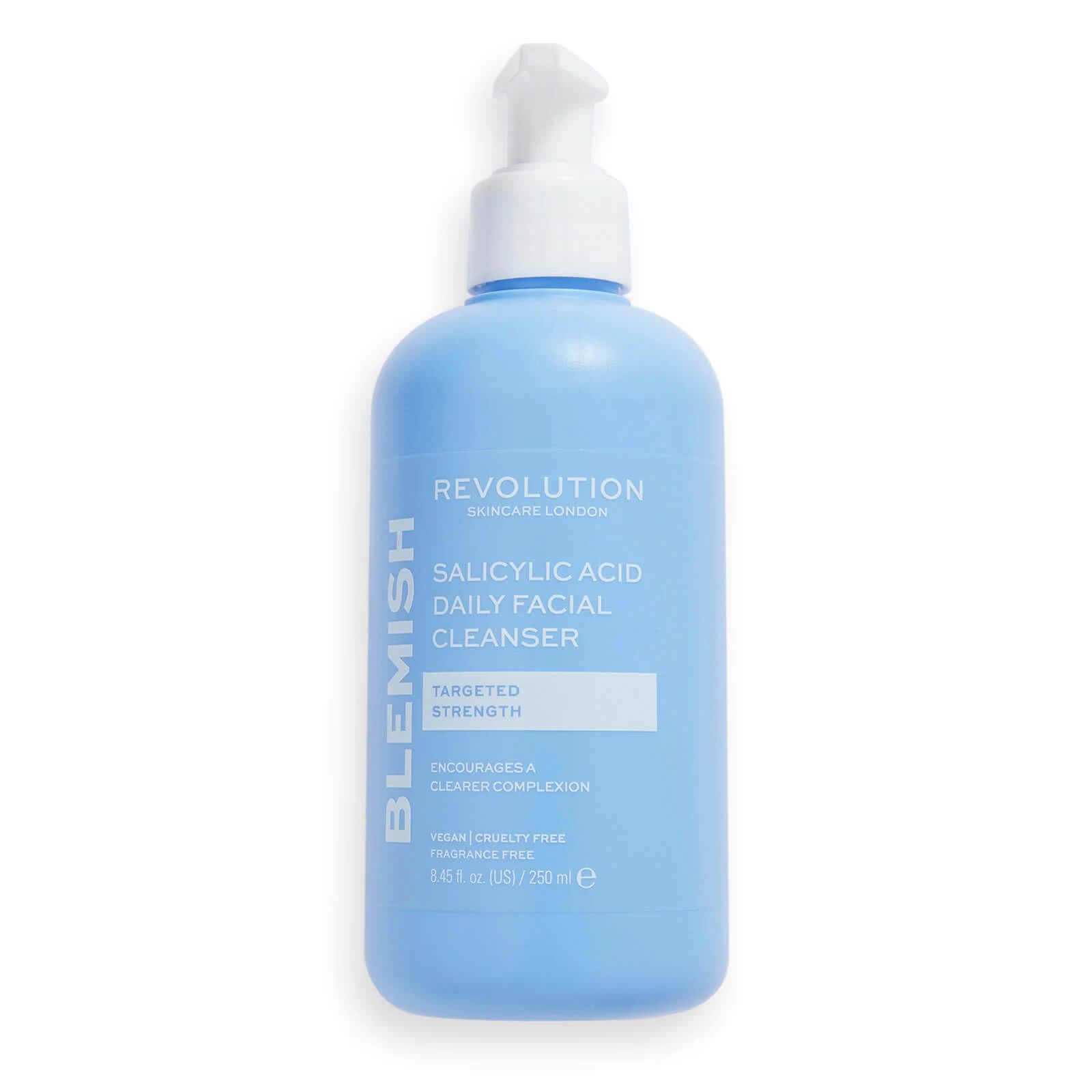 Revolution Skincare Blemish Targeting Salicylic Acid Facial Gel Cleanser - 250ml