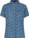 CMP Dameshemd XXS Blauw Korte Mouw Polyester Borstzak Knopen Lente/Zomer 2023