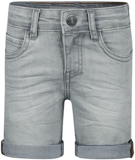 Koko Noko Jongens Loose Fit Jeans shorts - Grey jeans