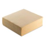 Morigami Servetten, standaardmaat 1/4, 200 servetten, spits toelopend, ivoorkleurig