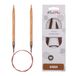 KnitPro KP31095 Ginger aiguille circulaire, bois, naturel/marron, 7 mm, 80 cm