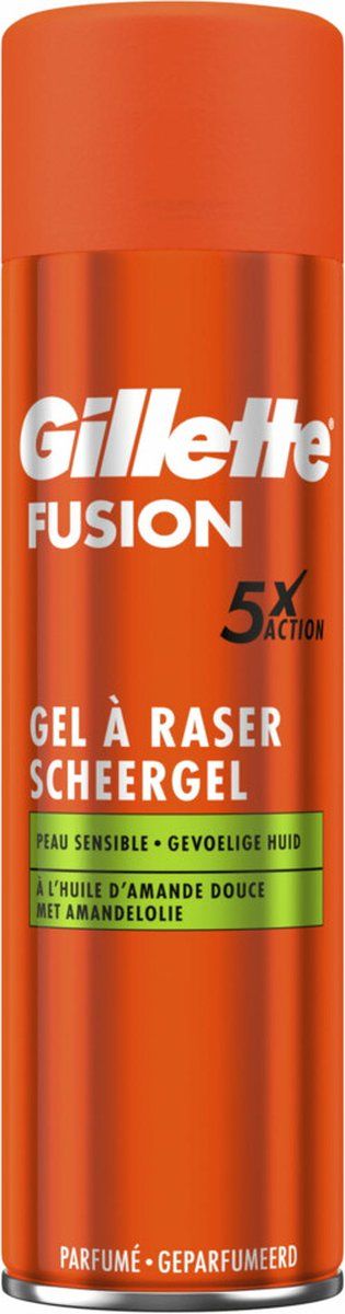Gillette Scheergel Fusion 5 Sensitive 200 ml
