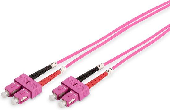 Digitus SC/SC Fiber Optic Patch Cable - 3m