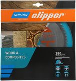 Clipper Norton Clipper Hout en Composiet - Verstekzaagblad ATB Neg - 250mm - 24 tanden - Voor Afkortzagen