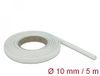 Delock Fiberglass Sleeving 5 m x 10 mm white