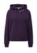 Sweatshirt aubergine / wit