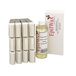 EpilWax - Restocking kit met: 12 Roll-on Cartridges met Chocolade, 1 pak van 100 non-woven strips voor epileren en 1 fles 250 ml neutrale olie na het ontharen (Chocolate Series)