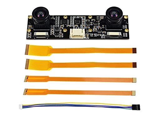 Waveshare IMX219-83 Stereo Camera 8MP Binocular Camera Module - Stereo Vision Depth Vision - for Jetson Nano & Raspberry Pi