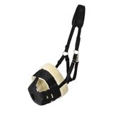 QHP Graasmasker Bont met Neusgaten Zwart