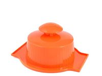 Home Vingerbescherming voor snijmachine, oranje, 16 x 8 x 18 cm