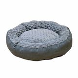 Nobby Comfort bed Donut Classic Diamond grijs D x H: Ø 50 x 15 cm
