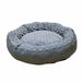 Nobby Comfort bed Donut Classic Diamond grijs D x H: Ø 50 x 15 cm
