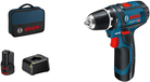 Bosch Professional Bosch 12V Li-Ion Accu Boormachine Set - Zwart, Blauw, Rood