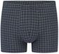 SCHIESSER Cotton Casuals boxer (1-pack) - heren shorts zwart geruit