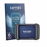 Savvies Screenprotector voor XTOOL D8W - Folie Beschermfolie transparant 6 Stuks