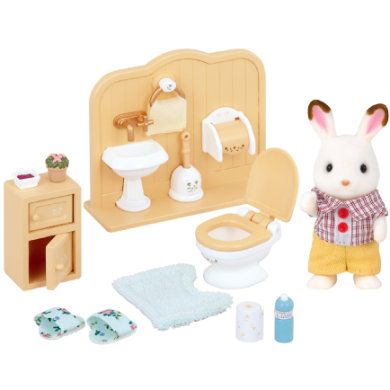 Sylvanian Families Broer & badkamer