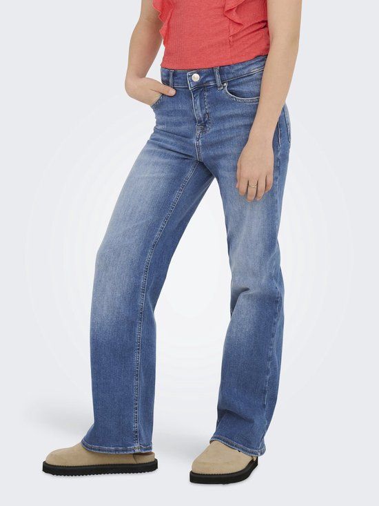 ONLY KIDS ONLY Wide-leg jeans KOGMADISON Mid waist Wide leg fit Jeans