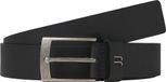 JACK&JONES JACDALLAS BELT NOOS Heren Riem Zwart Leer 105