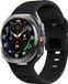 By Qubix - Wave siliconen bandje - Zwart - Geschikt voor Samsung Galaxy Watch Ultra / Ultra 2 - 47mm