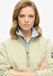 Superdry Active fleecetrui met halve rits Dames Truien Dusty Sage
